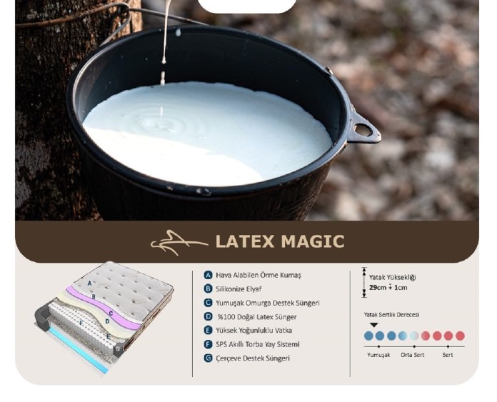 Latex Magic 4 Mevsim Ergonomik