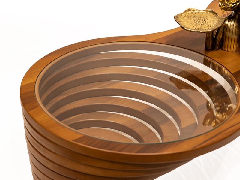 001 Walnut Orta Sehpa