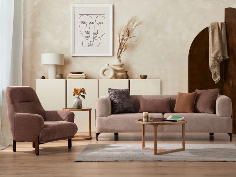Cratos Wood Koltuk Takımı 