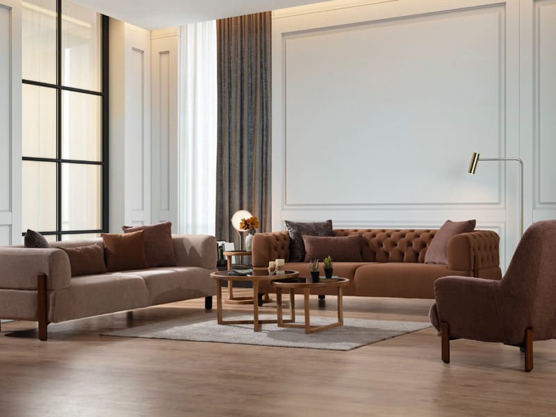 Cratos Wood Koltuk Takımı 