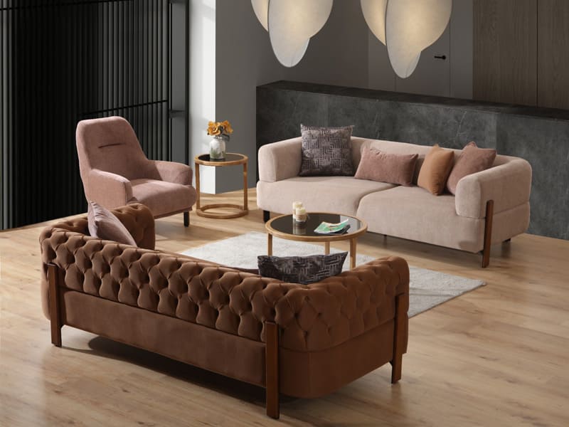 Cratos Wood Koltuk Takımı 