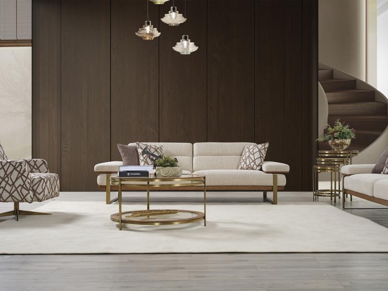 Lavinia Gold Koltuk Takımı