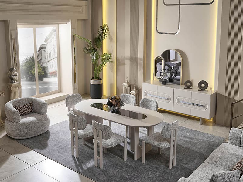 Parma Yemek Odası Takımı